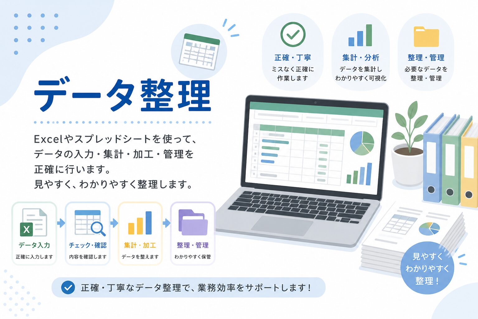 データ整理