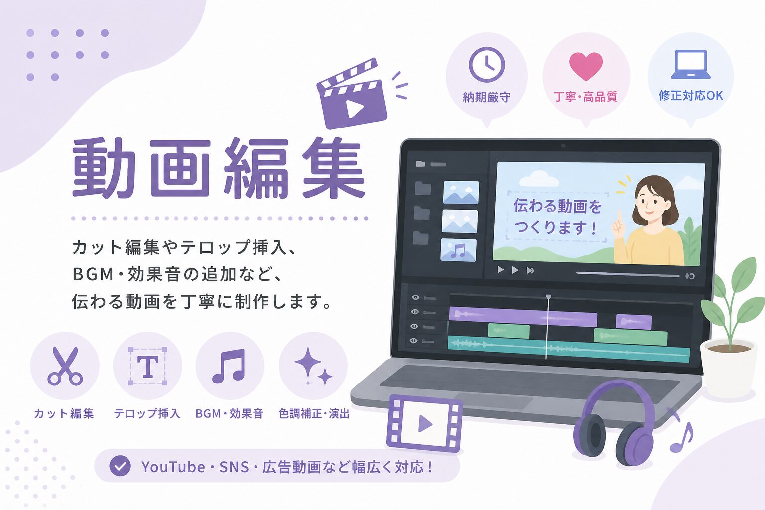 動画編集